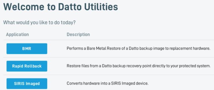 Datto Utilities