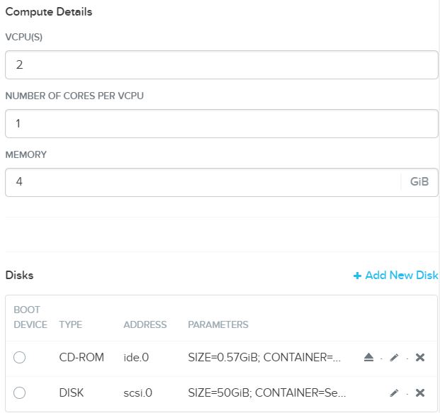 Nutanix Compute Details